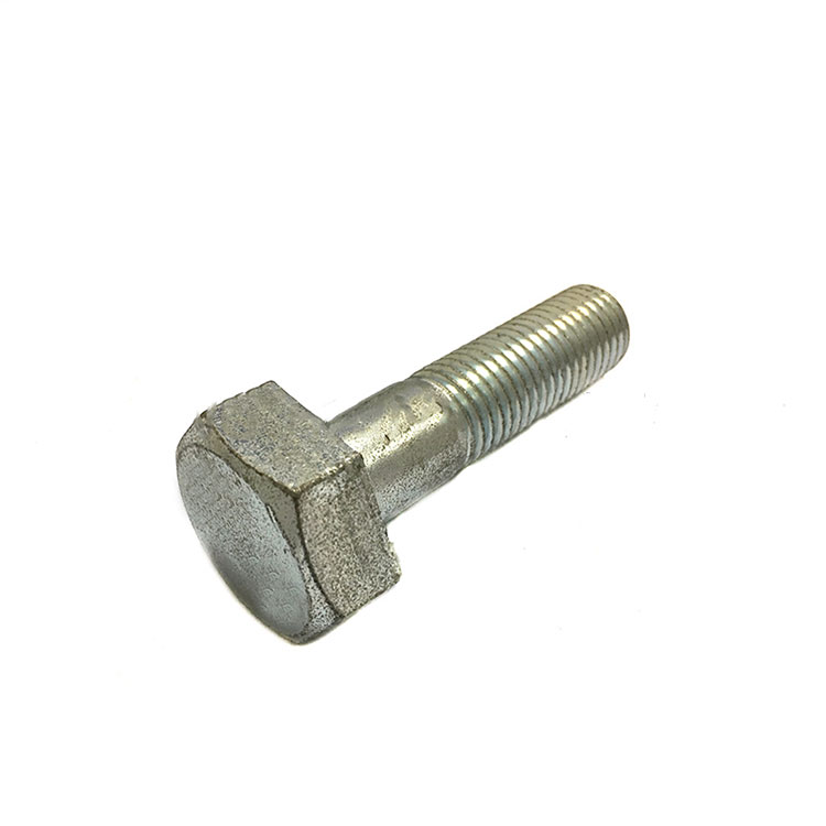 12.9 ເກຣດ Steel Galvanized Structure Hex Bolts DIN6914