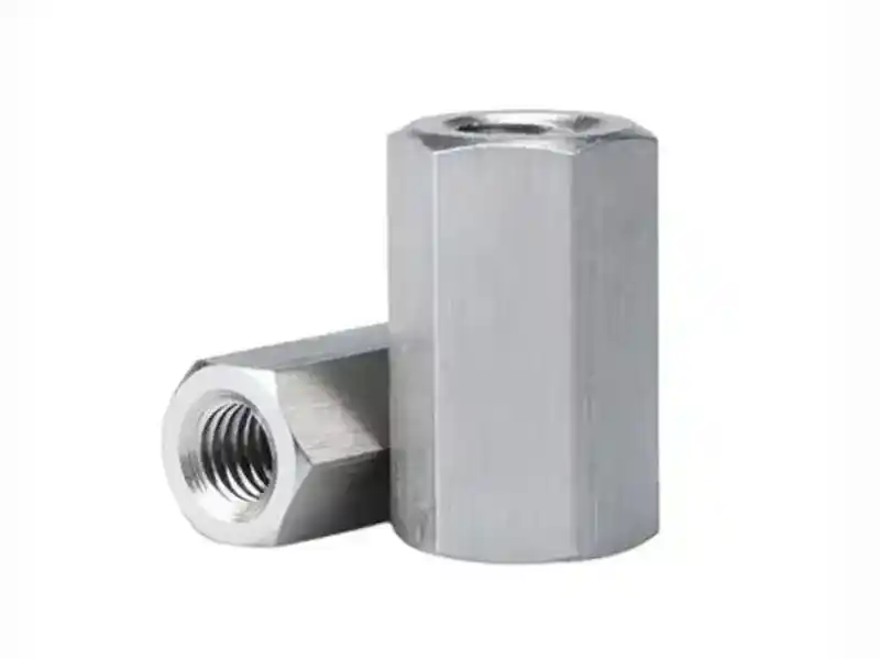 Long Hex Coupling Nut Plain Carbon Steel Thread Rod Connecting Nut ແກ້ໄຂບັນຫາການຂະຫຍາຍຄວາມຍາວຂອງ threaded rod ແນວໃດ?
