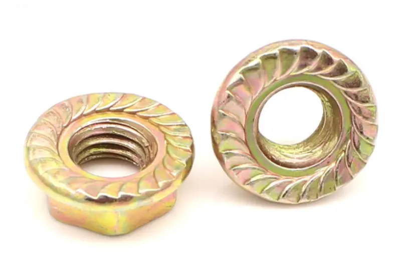 ວິທີການເລືອກແກ່ນທີ່ມີ Zinc Plated Serrated Hex Flange Lock ທີ່ມີຄຸນວຸດທິທີ່ມີການປະຕິບັດການຕ້ານການວ່າງທີ່ຫມັ້ນຄົງ?