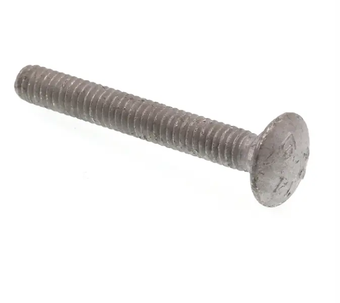 DIN603 Hot Dip Galvanized Heavy Duty Carriage Bolt Round Head Square Neck Fastener ຕອບສະຫນອງຄວາມຕ້ອງການດ້ານວິສະວະກໍາ Coastal Anti-corrosion ຂອງທ່ານບໍ?