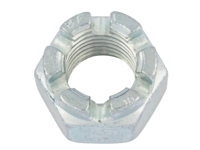 DIN935 Hex Slotted Castle Nut Carbon Steel Anti-Loosening Fastener ເໝາະສຳລັບເຄື່ອງຈັກແຮງສັ່ນສະເທືອນບໍ?