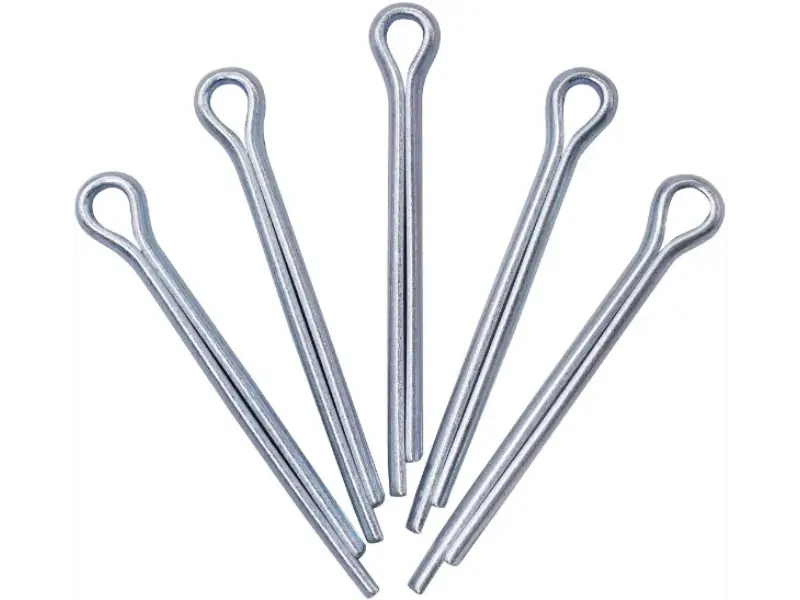 DIN94 Split Pin Metric ເຫຼັກກ້າສັງກະສີຄາບອນທີ່ໃຊ້ໃນການລັອກກົນຈັກແມ່ນຫຍັງ?