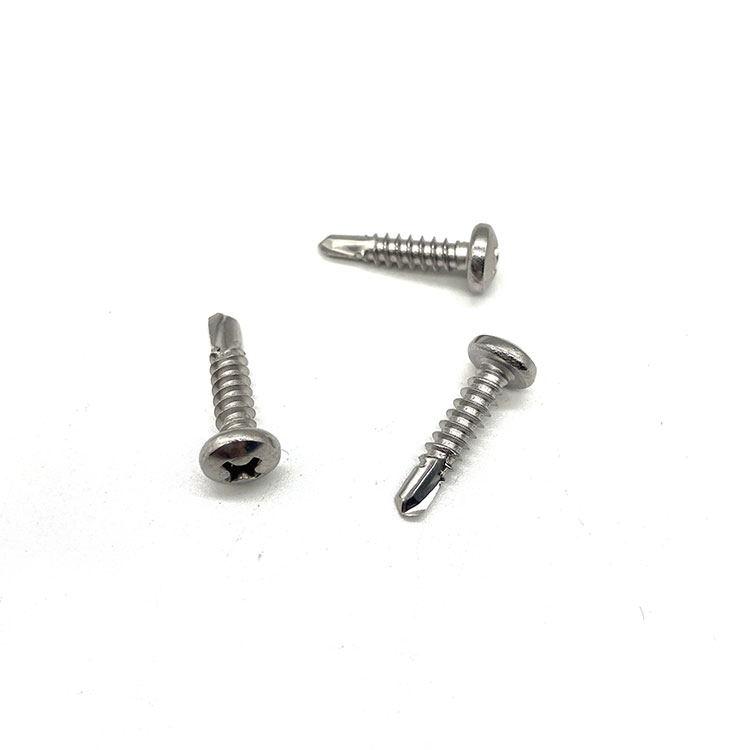 45mm M3 DIN7504N Stainless Steel 304 316 Phillips Pan Head Self Drilling Screw