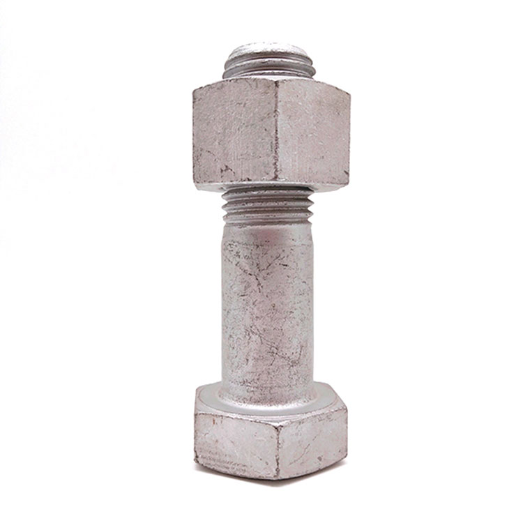 ANSI/ASME A490M Hot Dip Galvanized Metric Bolt Hexagon Heavy Bolt with Nut