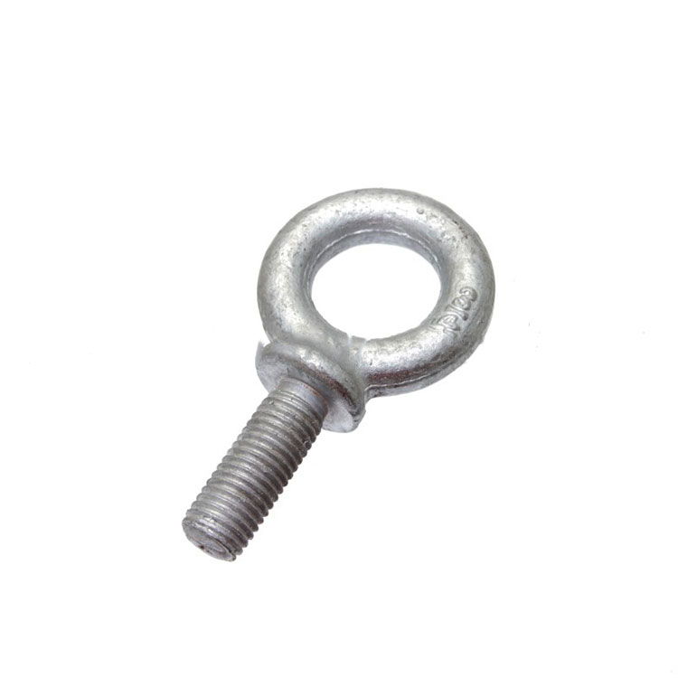 ເຫຼັກກາກບອນ 4.8Grade Zinc Plated DIN580 Forged Shoulder Bolt