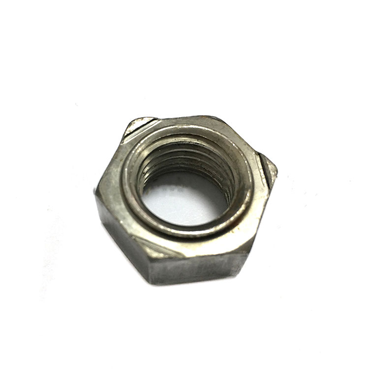 ເຫຼັກກາກບອນ M4 M6 M8 ທໍາມະດາ Customized Hex Weld Nut