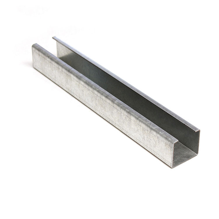 Galvanized Steel ອຸປະກອນເສີມແສງອາທິດ Steel C Channel