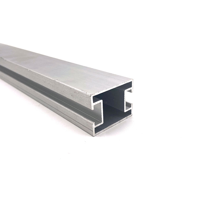 ອະລູມິນຽມ Alloy Solid Slot ຕິດຕາມຊ່ອງສ່ວນ Profile Aluminum Extrusion