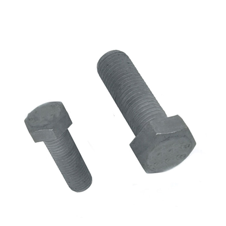 DIN961 Carbon Steel Hot galvanized Gr4.8 8.8 ຕັ້ງ Screws