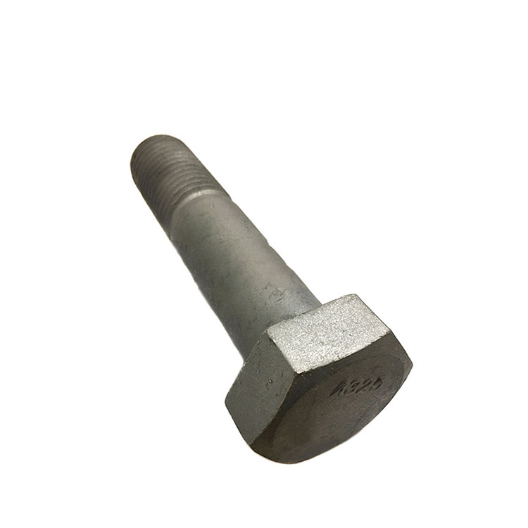 HDG ຫຼື Galvanized Hex Bolts/Steel Structure Bolts ASTM A325