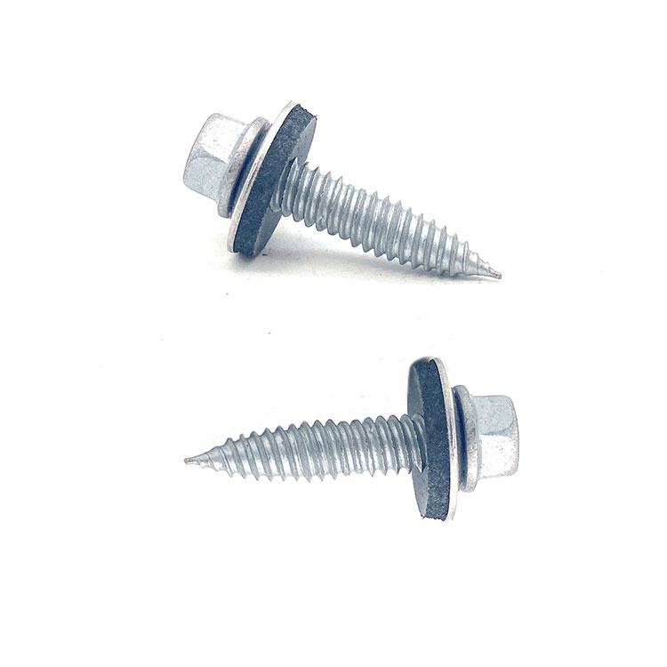 Hex Flange Head SS316 SS410 Self Tapping Screw Bi-metal ສໍາລັບລະບົບແສງຕາເວັນ Photovoltaic