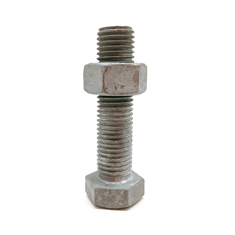 Hot Dip Galvanized Hex Bolt ແລະ Hex Nut ສໍາລັບອຸປະກອນໄຟຟ້າ