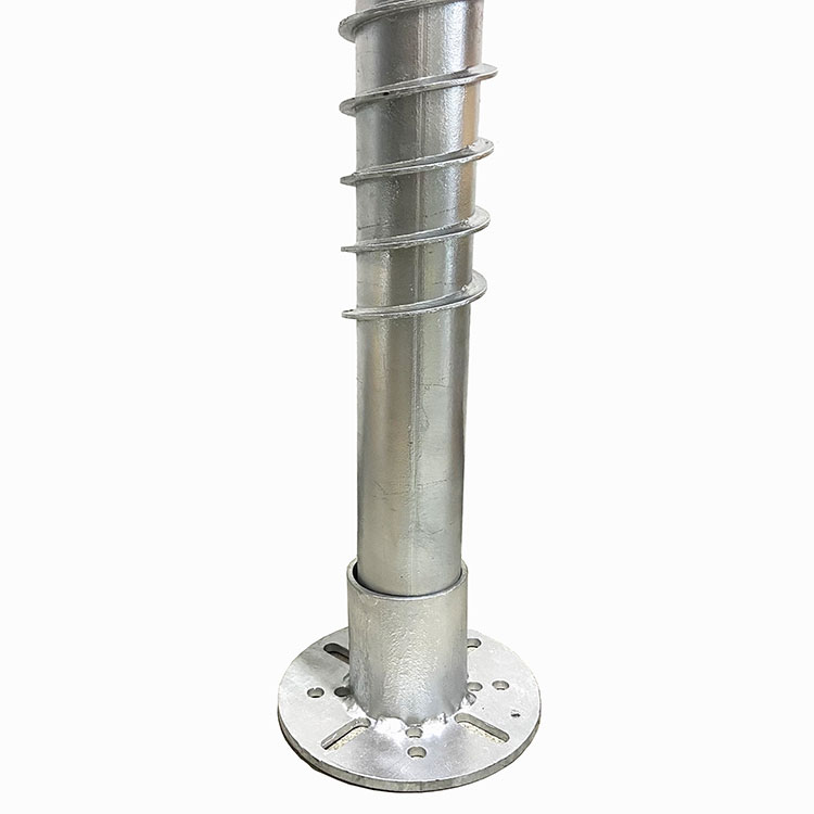 Hot DIP Galvanized Q235 1200mm 1600mm ລະບົບແສງຕາເວັນ Ground Screw ສໍາລັບການຕິດຕັ້ງແສງອາທິດ