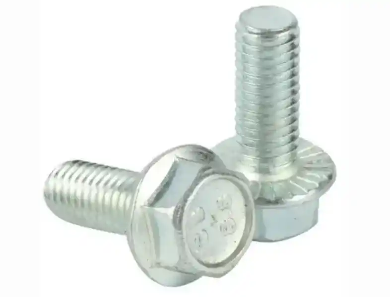 Zinc Plated Hex Flange Bolt High Strength Hexagon Flange Bolt