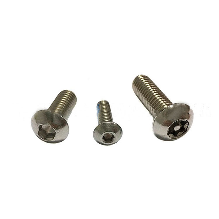 ISO7380 Stainless Steel 304 316 Hexagon Socket Button ຫົວ Screws ເຄື່ອງ