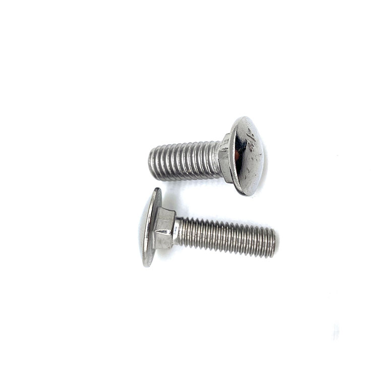 M6 M10 DIN603 INOX A4 ສະແຕນເລດສະແຕນເລດ 314 316 INOX A2 Carriage Bolt