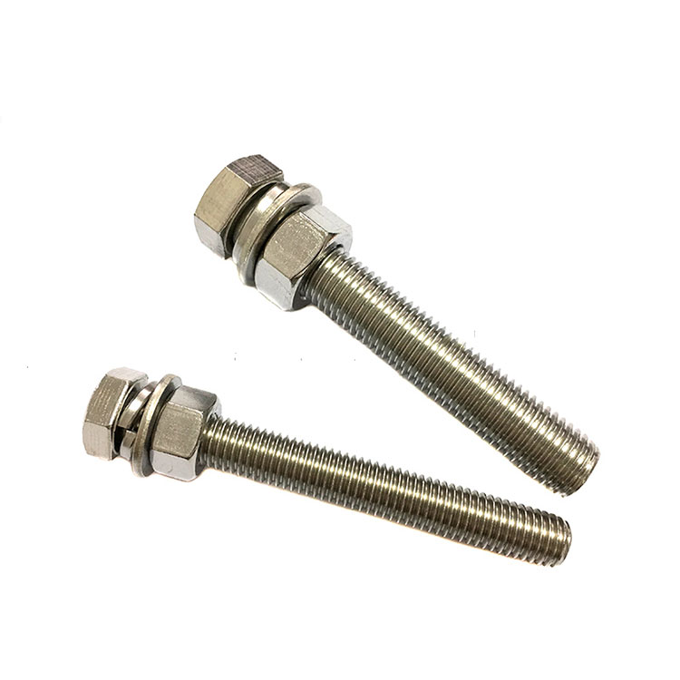 SS304 SS316 SS316L 1/2 3/8 ASME/ANSI B 18.2.1 Stainless Steel Hex Cap Screws