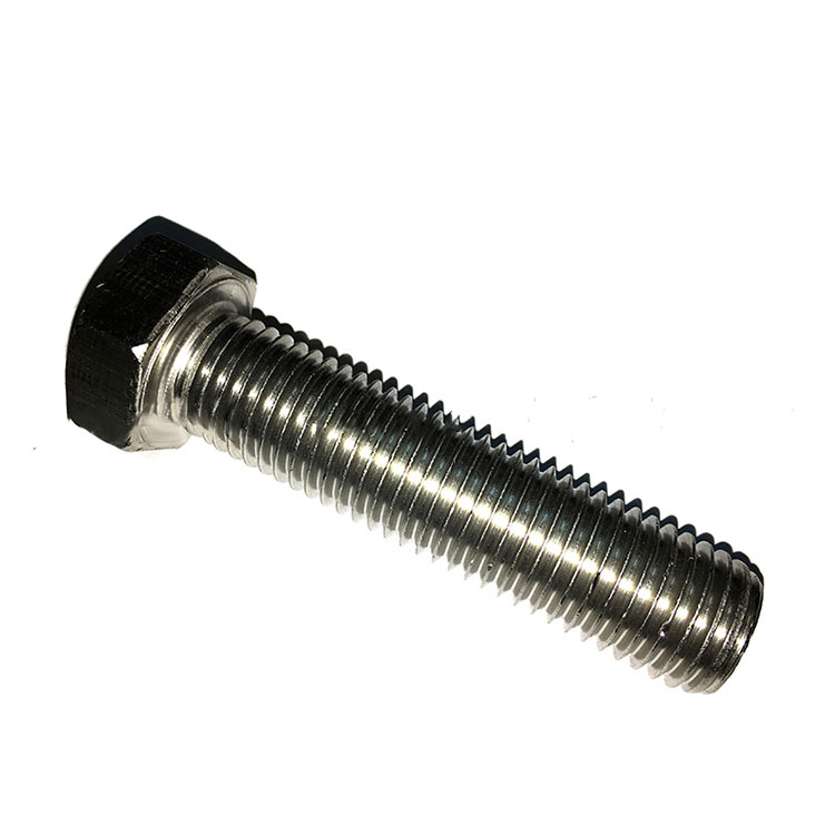 SS304 SS316 SS316L M10 M16 DIN933 ISO4017 Stainless Steel full thread Hex Bolt