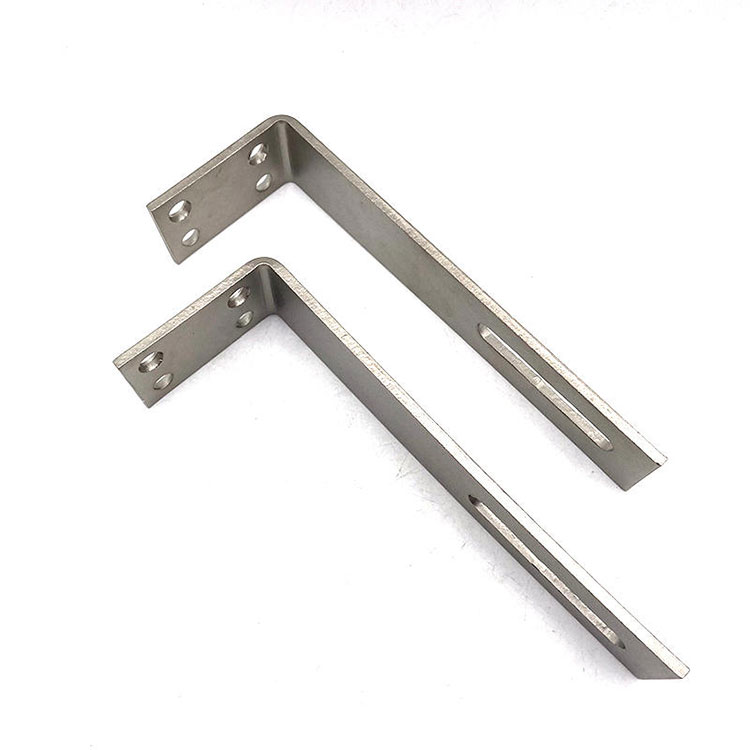 Stainless Steel 304 316 Custom Metal Shelf Hardware L Bracket