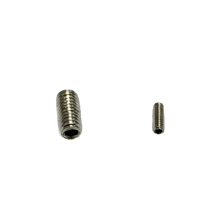 ສະແຕນເລດ 304 316 DIN913 Flat Head Hexagon Socket Set Screw