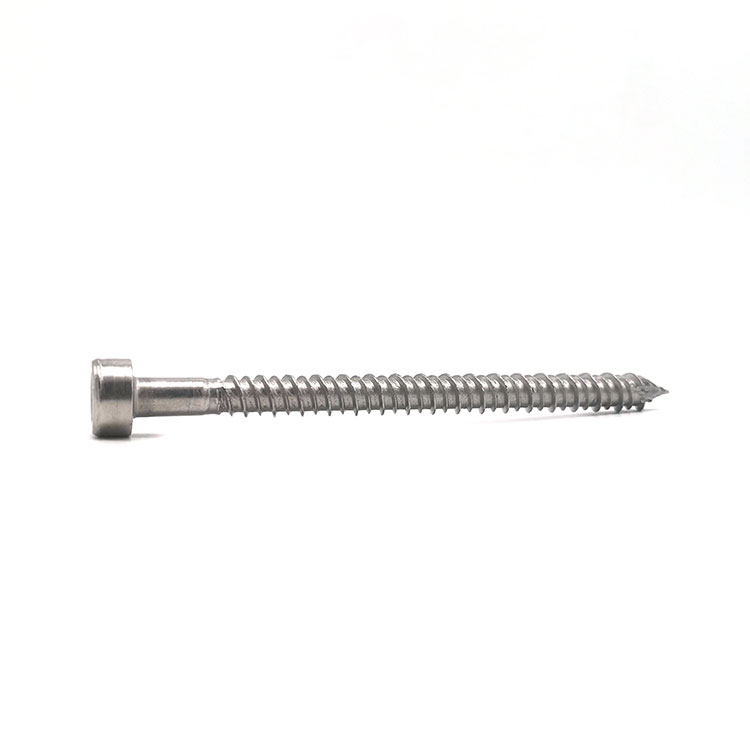 ສະແຕນເລດ 304 316 Kreg 60mm Pan Head Square Socket Self Tapping Screw