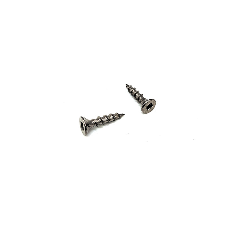 ສະແຕນເລດ 304 316 Square Recessed Countersunk Head Self Tapping Screws