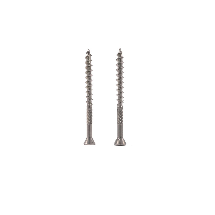 Stainless Steel 316 Deck Concrete Flat Head Machine Tek Screw Hook for Wood Screw