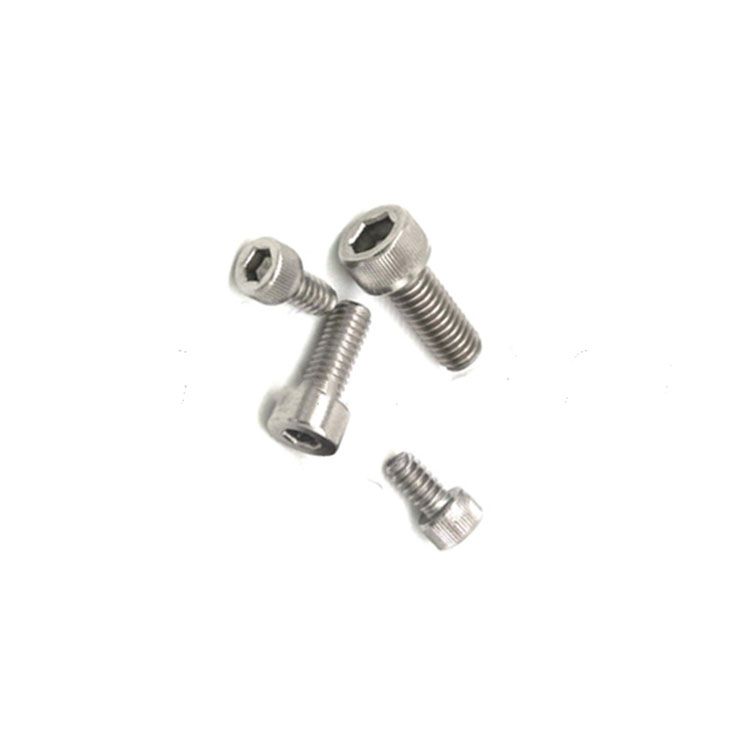 ສະແຕນເລດ 316L Hex Socket Cup Head Machine Screw DIN912