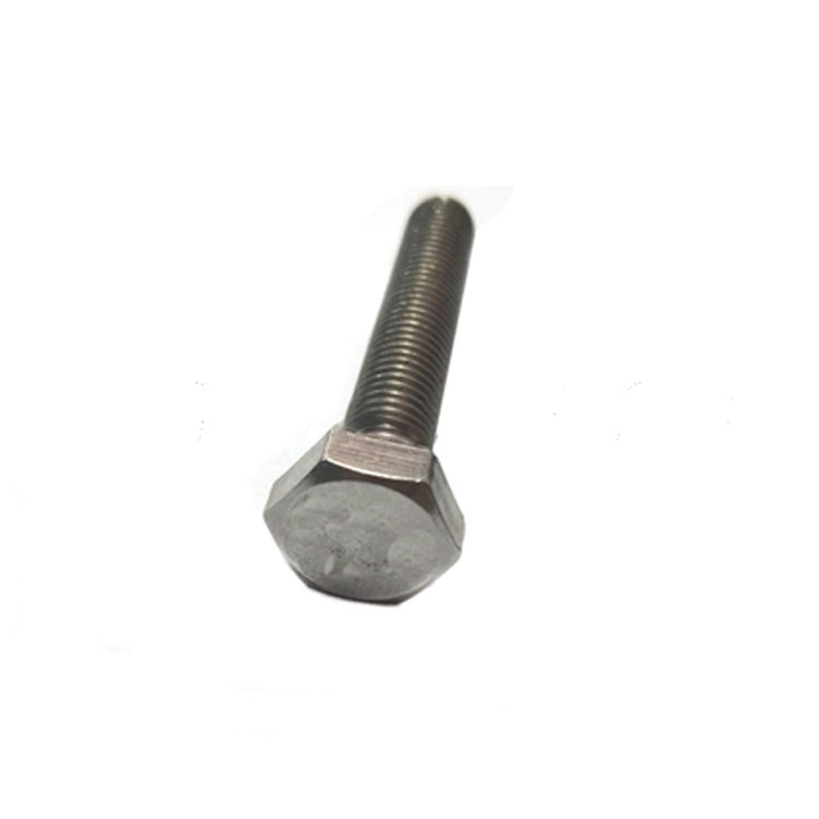 ສະແຕນເລດ A4-80 SS304 SS316 DIN933 Hex Bolt