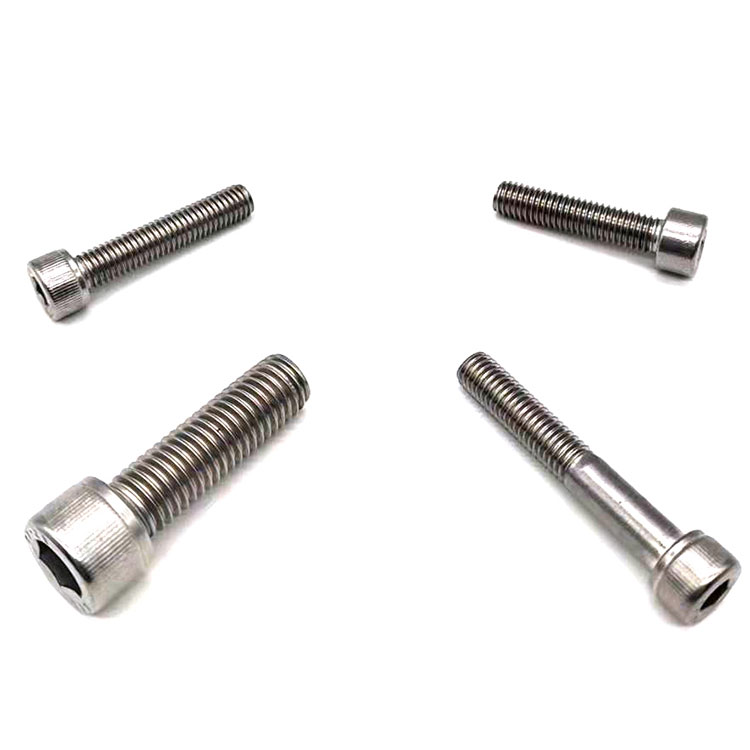 ສະແຕນເລດ Hex Socket Cap ຫົວ Bolts