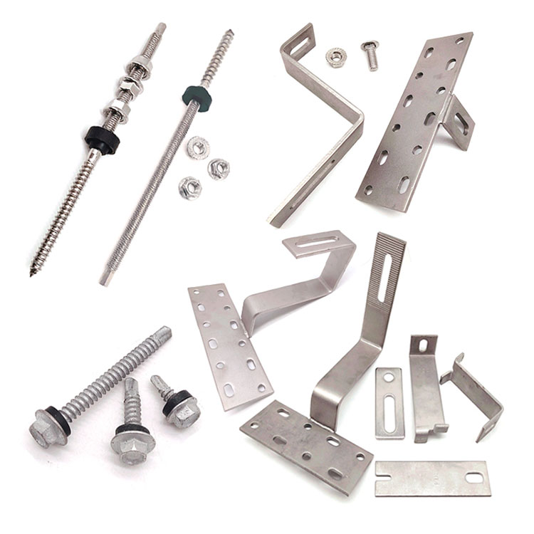 Stainless Steel Metal Adjustable Mount Bracket/ PV Bracket/ Solar System Panel Mounting Structure Brackets/Aluminum Bracket/Tile Roof Bracket/Solar Brackets