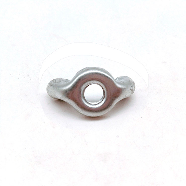 ປະເພດມາດຕະຖານ Carbon Steel Zinc Plated Pressing Wing Nut