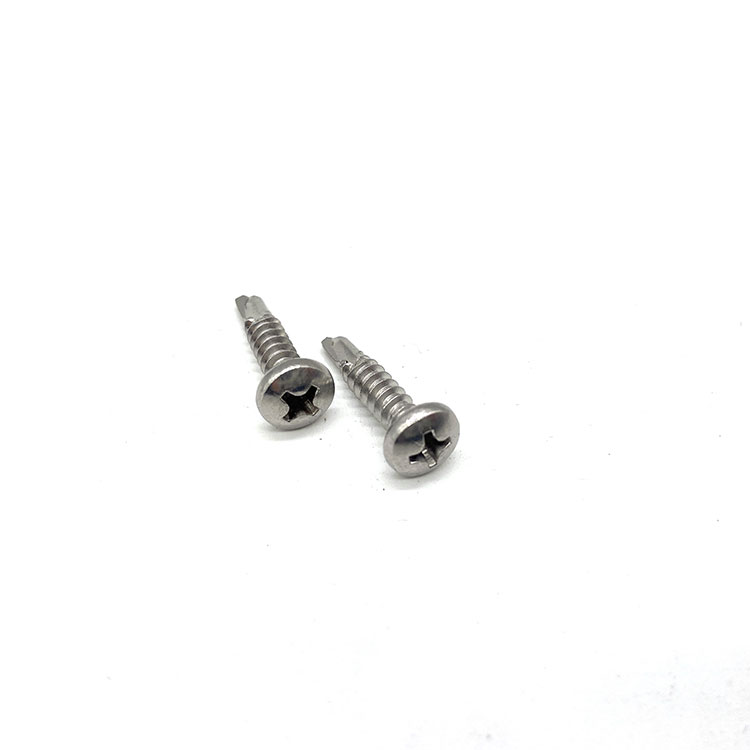 SUS 304 316 410 20mm 25mm DIN7504N Pan Head Phillips Screw ເຈາະດ້ວຍຕົນເອງ