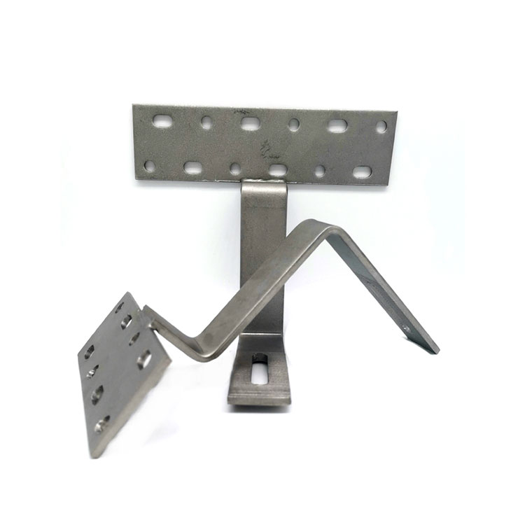 ມຸງດ້ວຍກະເບື້ອງ Solar Mounting Hardware Solar Tile Roof Hook For Home Pitched Roof Installation